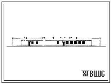 Фасады Типовой проект 805-105 Инкубаторий на 6 инкубаторов «Универсал-50».