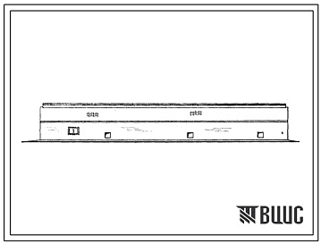 Фасады Типовой проект 805-365 Птичник на 700 кур-несушек с помещением для ремонтного молодняка на 1960 голов