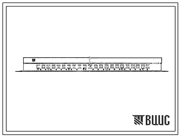 Фасады Типовой проект 805-110 Птичник для контрольного стада на 2500-3000 кур (50 секций).