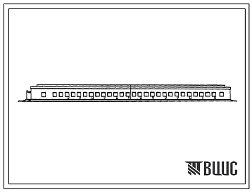 Фасады Типовой проект 805-168 Птичник для индеек родительского стада на 1500 голов.