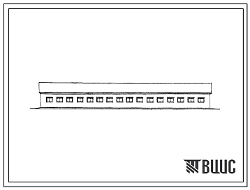 Фасады Типовой проект 805-117 Батарейный цех для выращивания цыплят от 1 до 40 (45) дней на 16 тыс. голов.