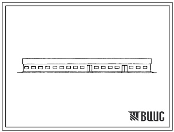 Фасады Типовой проект 807-10-85.86 Ветеринарный пункт для овец (каркас рамный)
