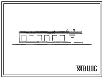 Фасады Типовой проект 807-79 Ветеринарная лаборатория для птицефабрик