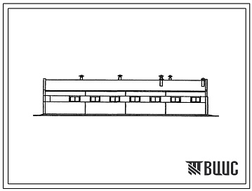Фасады Типовой проект 807-10-28 Ветеринарный пункт коневодческой фермы со стационаром на 11 мест
