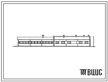 Фасады Типовой проект 807-10-21 Ветеринарно-профилактический пункт для крупного рогатого скота с накопителем