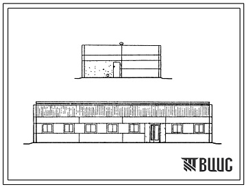 Фасады Типовой проект 807-10-19 Ветеринарная лаборатория для птицефабрик