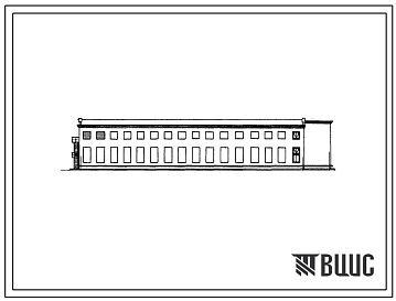 Фасады Типовой проект 816-94 Центральная ремонтная мастерская для хозяйств с парком на 75 тракторов.