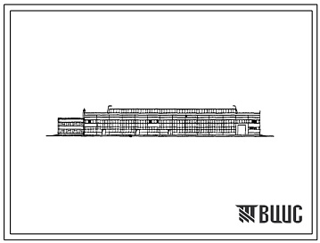 Фасады Типовой проект 816-239 Специализированное производство по ремонту авто- и электропогрузчиков с производственной программой 1000 ремонтов в год.