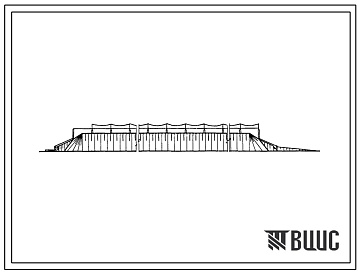 Фасады Типовой проект 811-39.13.86 Траншеи для силоса (сенажа) вместимостью 10(8) тыс. т (для Латвийской ССР)
