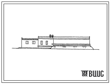 Фасады Типовой проект 813-125 Хранилище продовольственного картофеля емкостью 1000 т с навальным хранением