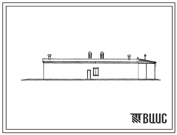 Фасады Типовой проект 813-73 Хранилище семенного и продовольственного картофеля емкостью 500 т.