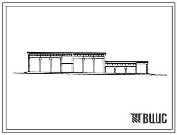 Фасады Типовой проект 813-65/71 Фруктохранилище емкостью 1000т.