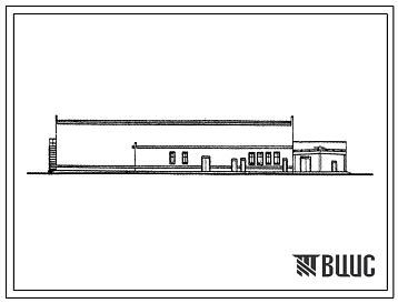 Фасады Типовой проект 813-152 Фруктохранилище емкостью 1500 т с цехом товарной обработки плодов