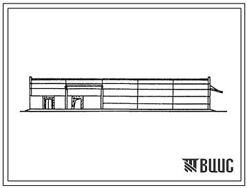 Фасады Типовой проект 813-2-13.84 Секционное хранилище продовольственной моркови емкостью 500 т.