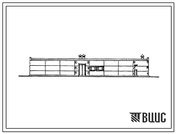 Фасады Типовой проект 813-37/72 Хранилище продовольственной моркови емкостью 530 т