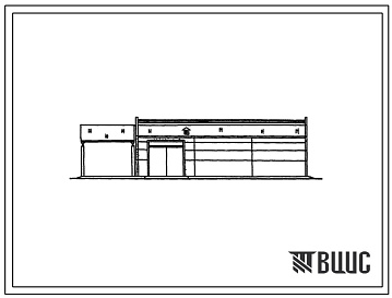 Фасады Типовой проект 813-5-1 Хранилище кормовых корнеплодов емкостью 500 т животноводческих ферм