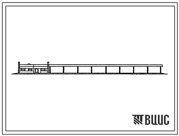 Фасады Типовой проект 807-20-26 Механизированный пункт искусственного осеменения овец с навесом для 300 маток