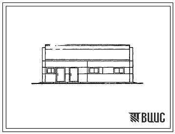 Фасады Типовой проект 807-117 Изолятор на 5 мест для коров
