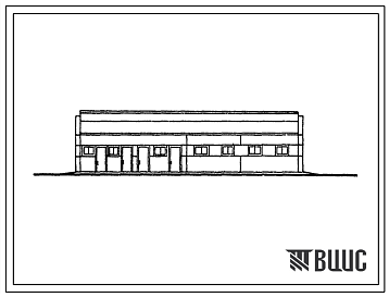 Фасады Типовой проект 807-120 Изолятор на 30 мест для молодняка