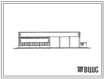 Фасады Типовой проект 814-6-9.86 Цех по производству витаминной травяной муки на базе двух агрегатов АВМ-1,5Р