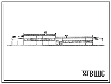 Фасады Типовой проект 814-102 Цех овощных консервов производительностью 1 муб в год с квашением и солением на 300 т.