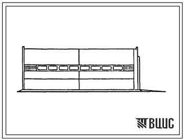 Фасады Типовой проект 813-5-27.13.87 Хозяйственный склад химических консервантов кормов вместимостью 30 т. Для Белорусской ССР
