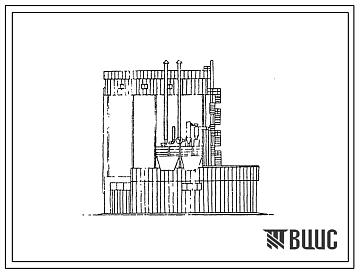 Фасады Типовой проект 813-32 Склад рассыпных и гранулированных кормов на 360  тонн