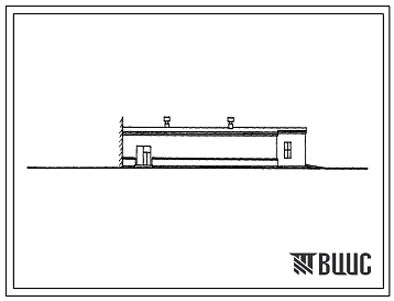 Фасады Типовой проект 813-102 Механизированное корнеплодохранилище емкостью 1000т (для блокировки с кормоцехами).