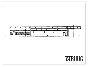 Фасады Типовой проект 817-164 Тарный комплекс для фруктохранилищ емкостью 1500, 2000 и 3000 т.