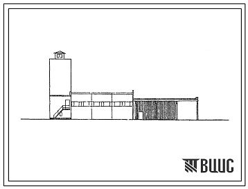 Фасады Типовой проект 814-95 Цех по производству спирта-сырца из отходов семеноводства бахчевых культур с переработкой 4-х тыс. тонн сырья в год