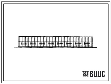 Фасады Типовой проект 814-2-03.86 Здания (модули) из легких металлических конструкций для размещения производств по переработке сельскохозяйственной продукции на предприятиях Минплодоовощхозах СССР