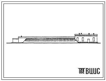 Фасады Типовой проект 813-22 Плодохранилище емкостью 750 тонн сблокированное со зданием сортировки, расфасовки и упаковки плодов