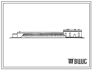 Фасады Типовой проект 813-22 Плодохранилище емкостью 500 тонн сблокированное со зданием сортировки, расфасовки и упаковки плодов