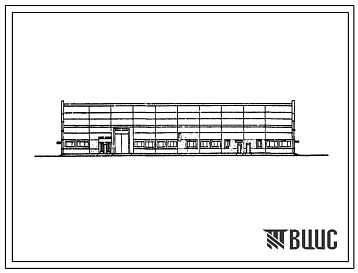 Фасады Типовой проект 813-171 Хранилище маточной капусты емкостью 2000 т.
