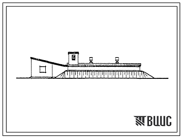Фасады Типовой проект 813-39 Капустохранилище емкостью 310 тонн с навальным хранением  и активной вентиляцией