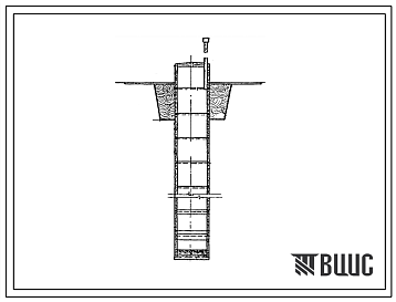 Фасады Типовой проект ТП-СВ-125 Сооружение для сельскохозяйственного водоснабжения. Железобетонные шахтные колодцы.