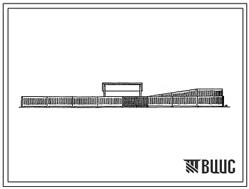 Фасады Типовой проект 801-9-44с.13.87 Весовая с погрузочной эстакадой и накопителями для крупного рогатого скота (для строительства в Туркменской ССР)