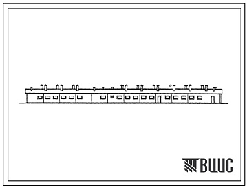 Фасады Типовой проект 801-3-66с.13.86 Родильная на 25 коров с телятником на 120 голов (для Грузинской ССР)
