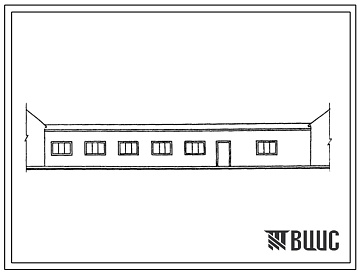 Фасады Типовой проект 801-5-55с.13.87 Молочный блок производительностью 4 т молока в сутки с электрокотельной. Стены каменные (для Азербайджанской ССР)