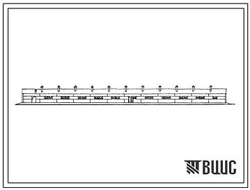 Фасады Типовой проект 801-2-47с.84 Коровник на 100 коров привязного содержания с молочным блоком.