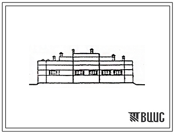 Фасады Типовой проект 801-5-15.83 Доильно-молочный блок на 1 установку «Карусель» УДА-100.