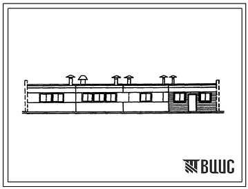 Фасады Типовой проект 801-5-3 Молочный блок производительностью 6 т молока в сутки