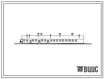 Фасады Типовой проект 801-353 Ферма выращивания ремонтного молодняка крупного рогатого скота на 2400 скотомест (1000 нетелей в год)