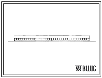 Фасады Типовой проект 801-327 Навес для откорма крупного рогатого скота на 500 голов в летний период