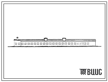 Фасады Типовой проект 801-153 Здание на 178 голов молодняка крупного рогатого скота привязного содержания. Для строительства в районах с расчетной наружной температурой -10 и -20 0С.