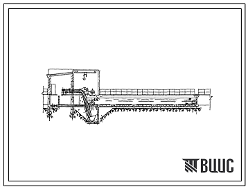 Фасады Типовой проект 902-2-39 Горизонтальные песколовки с механизированным удалением песка. Ширина отделения 6 м. Пропускная способность песколовок 175-280 тыс.м? в сутки сточных вод.