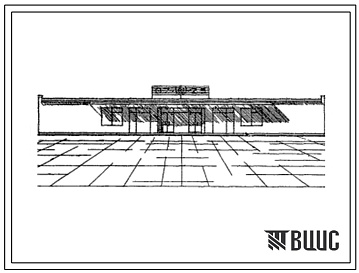 Фасады Типовой проект 416-5-9 Одноэтажные проходные пункты: