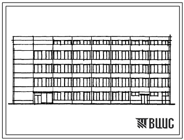 Фасады Типовой проект 416-2-34 Лабораторный корпус на 80-90 химикомест