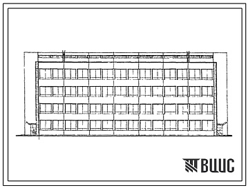 Фасады Типовой проект 416-2-3 Главный лабораторный корпус на 80-90 химикомест