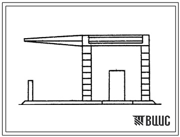 Фасады Типовой проект 416-7-24/71 Автомобильные весы грузоподъемностью 30 т на один проезд